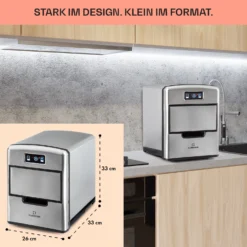 Metropolitan Eiswürfelmaschine 12kg/24h Digitales Display -Klarstein Verkaufs 10031881 de 0006 usp