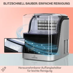 Kristall Eiswürfelmaschine Kristalleis 2 Größen 2,5l Wassertank -Klarstein Verkaufs 10031891 de 0005 usp