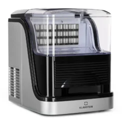 Kristall Eiswürfelmaschine Kristalleis 2 Größen 2,5l Wassertank