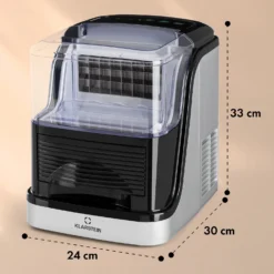 Kristall Eiswürfelmaschine Kristalleis 2 Größen 2,5l Wassertank -Klarstein Verkaufs 10031891 yy 0011 dimensions
