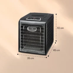 Fruit Jerky Plus 9 Dörrautomat Timer 9 Ablagen 600-700 W 35-70 °C -Klarstein Verkaufs 10031936 yy 0005 logo