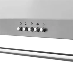 Montblanc 60 Dunstabzugshaube 610m³/h 165W 2x1,5W LED Reling 5 Montblanc 60 Dunstabzugshaube 610m³/h 165W 2x1,5W LED Reling -Klarstein Verkaufs 10031994 yy 0006 detail Klarstein Montblanc 60 Dunstabzugshaube silbergrau