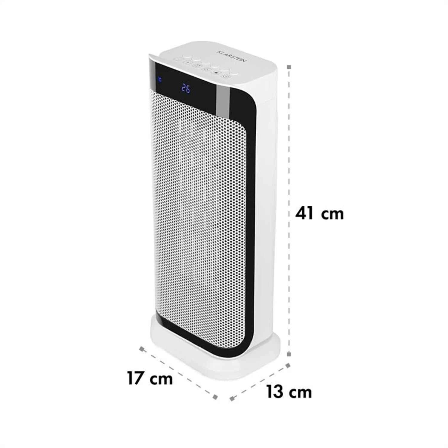 Chaval Heizturm 2.000 W Thermostat Timer Fernbedienung weiß Chaval Heizturm 2.000 W Thermostat Timer Fernbedienung Weiß -Klarstein Verkaufs 10032004 yy 0007 titel title2 Klarstein Chaval Heizturm weiss