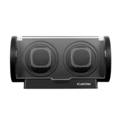 Lugano Uhrenbeweger Kunststoff 2 Uhren 4 Modi Schwarz -Klarstein Verkaufs 10032007 yy 0003 front Klarstein Lugano Uhrenbeweger schwarz