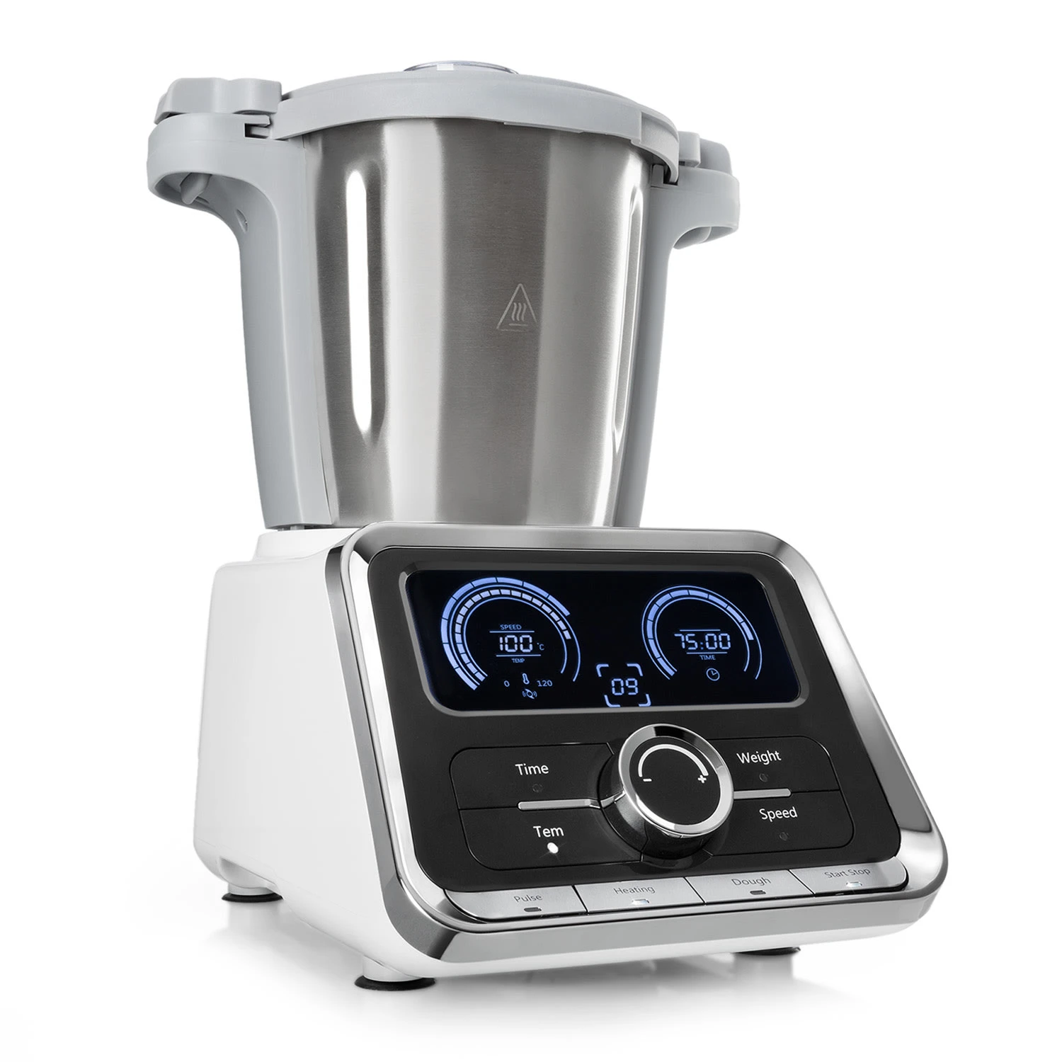 GrandPrix Küchenmaschine 500W / 1000W 2,5l Edelstahl-Rührschüssel GrandPrix Küchenmaschine 500W / 1000W 2,5l Edelstahl-Rührschüssel -Klarstein Verkaufs 10032089 yy 0001 titel