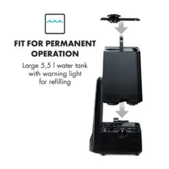 VapoAir Luftbefeuchter Ionisator 350ml/h 5,5l Tank Aroma Fernbedienung 3 VapoAir Luftbefeuchter Ionisator 350ml/h 5,5l Tank Aroma Fernbedienung -Klarstein Verkaufs 10032103 yy 0005 logo Klarstein VapoAir Luftbefeuchter Ionisator reedit