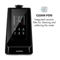 VapoAir Luftbefeuchter Ionisator 350ml/h 5,5l Tank Aroma Fernbedienung 6 VapoAir Luftbefeuchter Ionisator 350ml/h 5,5l Tank Aroma Fernbedienung -Klarstein Verkaufs 10032103 yy 0009 logo Klarstein VapoAir Luftbefeuchter Ionisator reedit