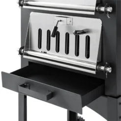 Pizzaiolo Perfetto Pizzaofen 30,5x30,5cm Echtstein 1,2mm Stahl Mobil -Klarstein Verkaufs 10032130 yy 0005 detail pizzaiolo perfet pizzaofen