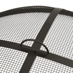 Catania 2-in-1-Feuerschale Ø80cm Funkenschutz Ø70cm Grill Stahl Antik -Klarstein Verkaufs 10032140 uk 0007 detail