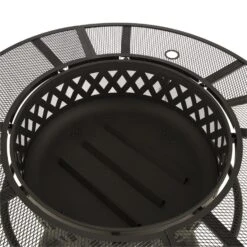 Rosario 3-in-1-Feuerschale Ø120cm | 70cm Grill | Tischplatte Stahl -Klarstein Verkaufs 10032141 yy 0005 detail Blumfeldt Rosario 3in1 Feuerschale