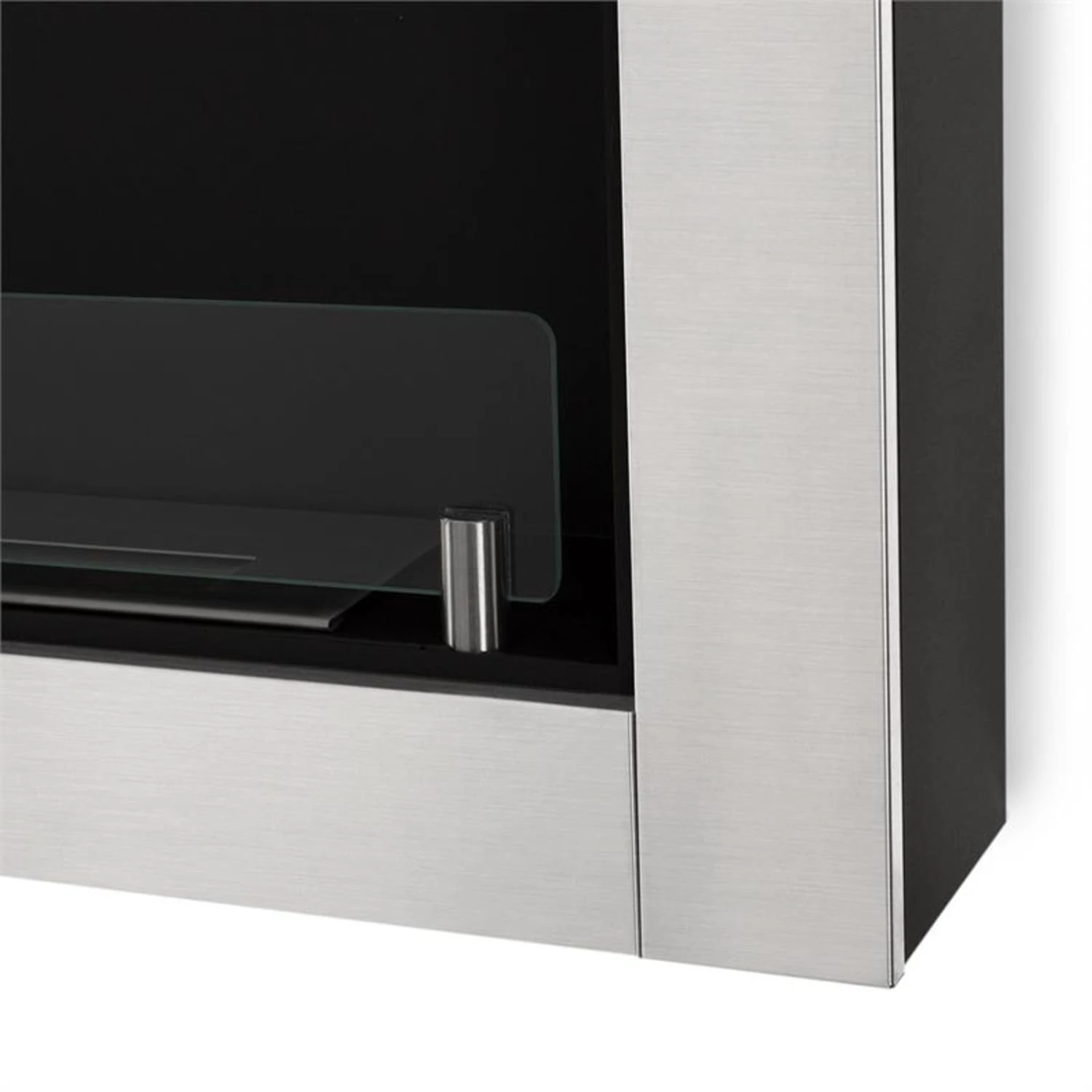 Phantasma Modern Ethanol-Kamin 3 Stunden Brenndauer Silber -Klarstein Verkaufs 10032145 yy 0004 logo oneConcept Phantasma Modern Ethanol Kamin silber reedit