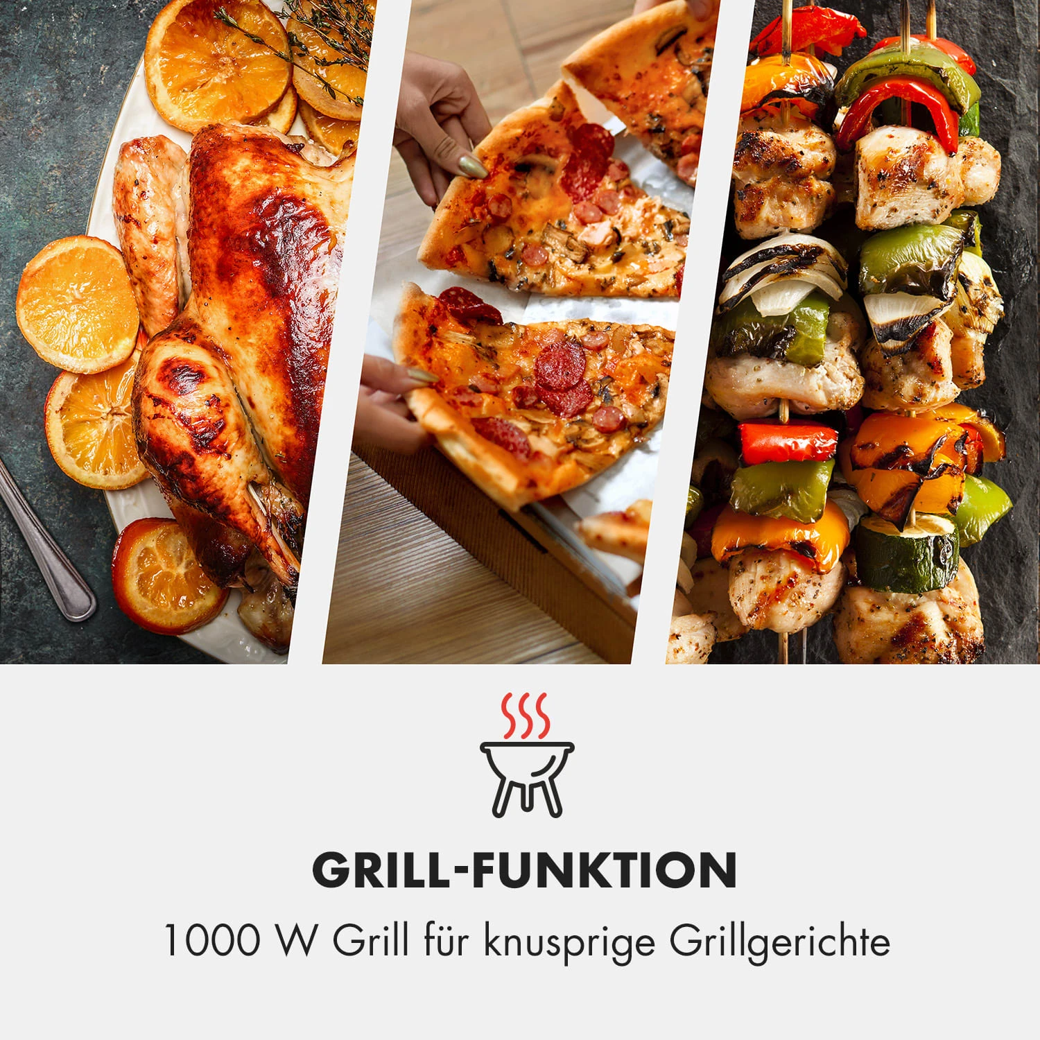 Fine Dinesty 2-in-1-Mikrowelle: 23l 800W / Grill: 1000W blau Fine Dinesty 2-in-1-Mikrowelle: 23l 800W / Grill: 1000W Blau -Klarstein Verkaufs 10032201 de 0002 logo