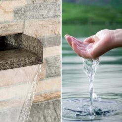 Watergate Gartenbrunnen In/Outdoor 15W Pumpe 10m Kabel Verzinkt -Klarstein Verkaufs 10032262 yy 0004 ambient