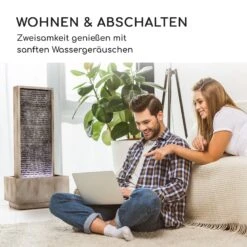 Imperia Gartenbrunnen In/Outdoor 10W Pumpe 10m Kabel Verzinkt -Klarstein Verkaufs 10032263 de 0005 logo