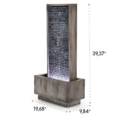 Imperia Gartenbrunnen In/Outdoor 10W Pumpe 10m Kabel Verzinkt -Klarstein Verkaufs 10032263 uk 0009 logo