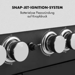 Tomahawk 4.2 SBG Gasgrill 6 Brenner 20,7 KW 64x42cm Grill Edelstahl 2 Tomahawk 4.2 SBG Gasgrill 6 Brenner 20,7 KW 64x42cm Grill Edelstahl -Klarstein Verkaufs 10032308 de 0004 logo