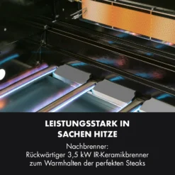 Tomahawk 4.2 SBG Gasgrill 6 Brenner 20,7 KW 64x42cm Grill Edelstahl 3 Tomahawk 4.2 SBG Gasgrill 6 Brenner 20,7 KW 64x42cm Grill Edelstahl -Klarstein Verkaufs 10032308 de 0005 logo