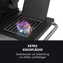 Tomahawk 4.2 SBG Gasgrill 6 Brenner 20,7 KW 64x42cm Grill Edelstahl 4 Tomahawk 4.2 SBG Gasgrill 6 Brenner 20,7 KW 64x42cm Grill Edelstahl -Klarstein Verkaufs 10032308 de 0006 logo