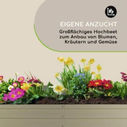 High Grow Straight Hochbeet 180x60x90cm 970l Stahl Verzinkt Silber -Klarstein Verkaufs 10032316 de 0006 logo