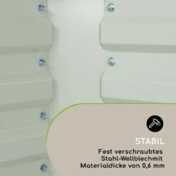 High Grow Straight Hochbeet 180x60x90cm 970l Stahl Verzinkt Silber -Klarstein Verkaufs 10032316 de 0009 logo