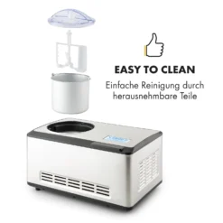 Dolce Bacio Eiscremebereiter Kompressor 2l LCD-Display Touch Edelstahl -Klarstein Verkaufs 10032322 de 0007 logo