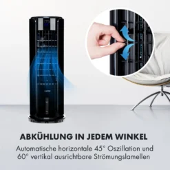 Skyscraper Horizon Luftkühler Ventilator 60W 486m³/h 3,5L Tank -Klarstein Verkaufs 10032337 de 0004 logo