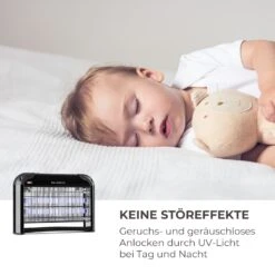 Mosquito Ex 4000 Insektenvernichter 30W UV-Licht 100m² Schwarz -Klarstein Verkaufs 10032466 de 0002 logo