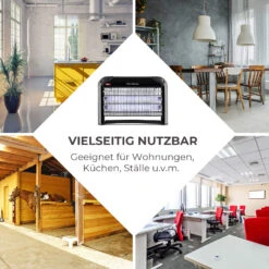 Mosquito Ex 4000 Insektenvernichter 30W UV-Licht 100m² Schwarz -Klarstein Verkaufs 10032466 de 0004 logo