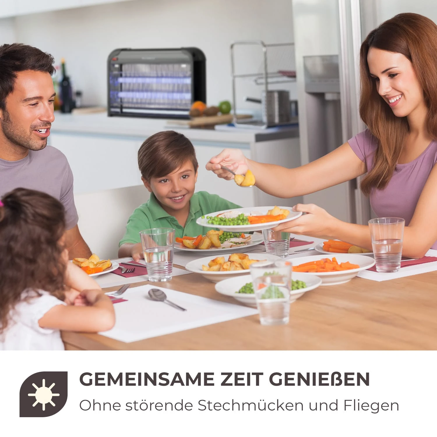 Mosquito Ex 5000 Insektenvernichter 38W UV-Licht 150m² schwarz Mosquito Ex 5000 Insektenvernichter 38W UV-Licht 150m² Schwarz -Klarstein Verkaufs 10032467 de 0003 logo