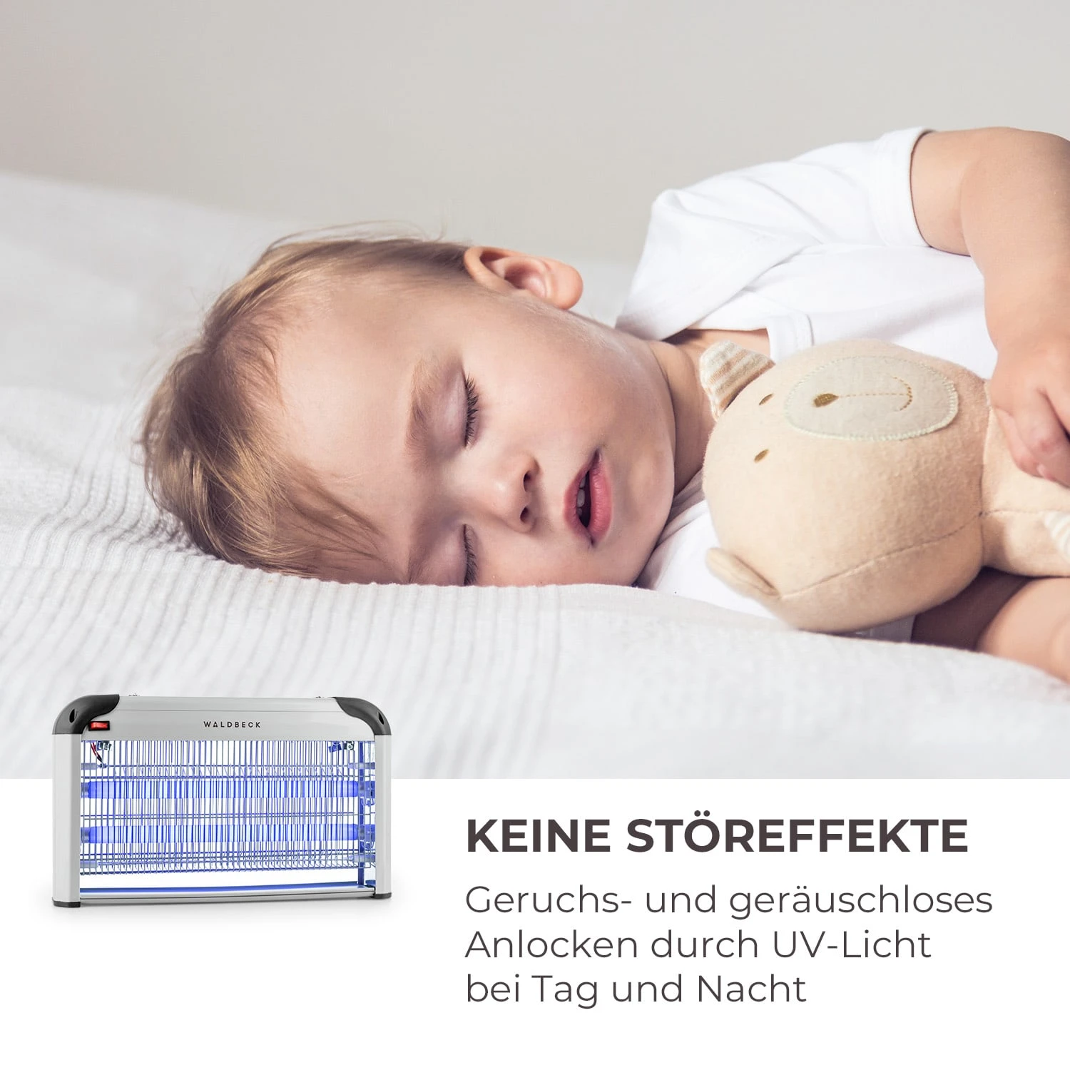 Mosquito Ex 5000 Insektenvernichter 38W UV-Licht 150m² silber Mosquito Ex 5000 Insektenvernichter 38W UV-Licht 150m² Silber -Klarstein Verkaufs 10032531 de 0002 logo