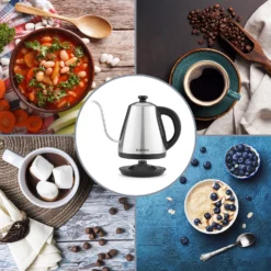 Garcon Wasserkocher 1L 2000W Warmhaltefunktion Schwanenhals Edelstahl 7 Garcon Wasserkocher 1L 2000W Warmhaltefunktion Schwanenhals Edelstahl -Klarstein Verkaufs 10032533 yy 0008 ambiente