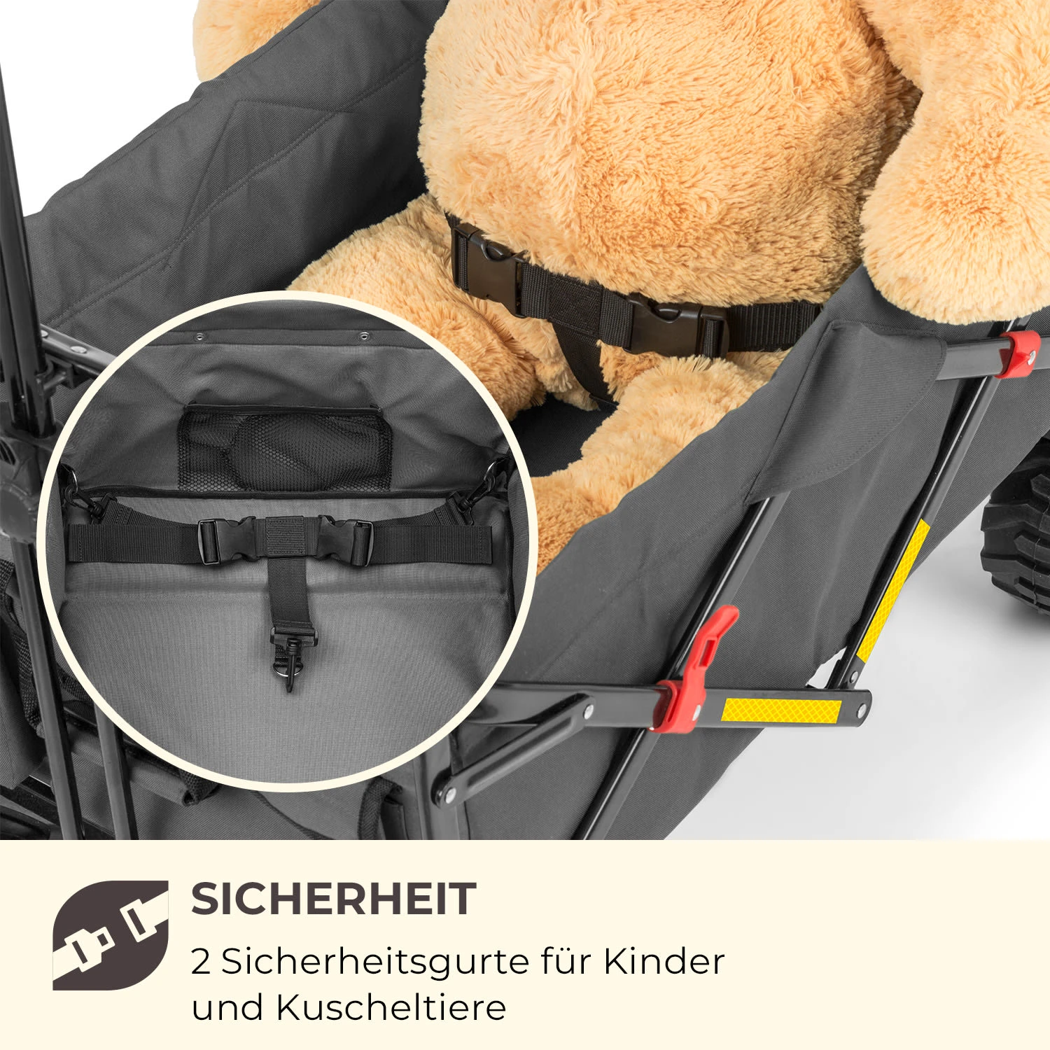 Easy Rider Bollerwagen bis 70kg Teleskopstange zusammenklappbar grau Easy Rider Bollerwagen Bis 70kg Teleskopstange Zusammenklappbar Grau -Klarstein Verkaufs 10032541 de 0009 logo