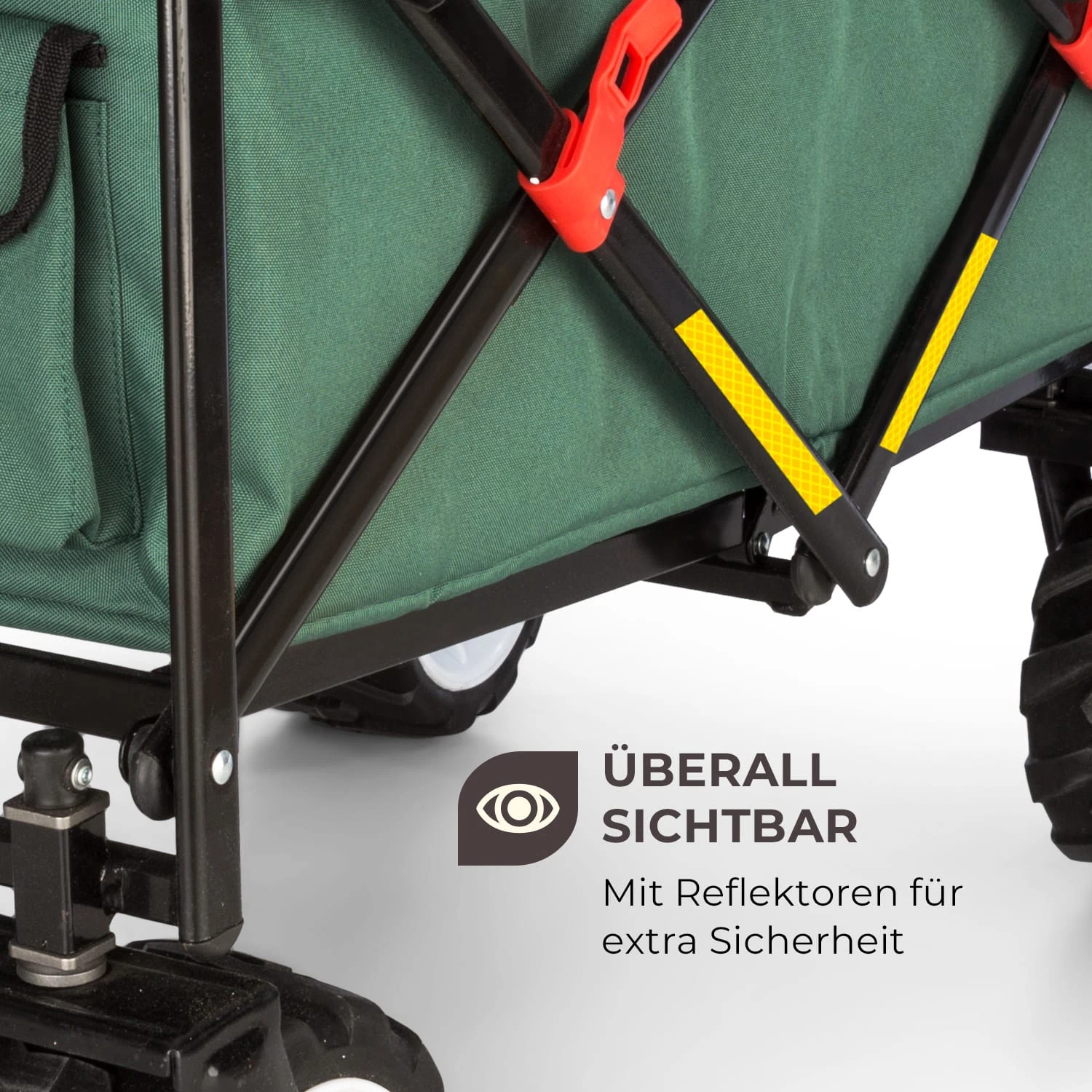 Easy Rider Bollerwagen bis 70kg Teleskopstange zusammenklappbar grün Easy Rider Bollerwagen Bis 70kg Teleskopstange Zusammenklappbar Grün -Klarstein Verkaufs 10032543 de 0005 logo
