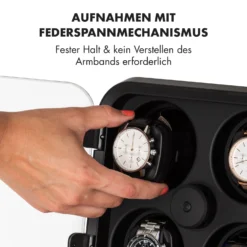 Clover Uhrenbeweger 4 Uhren 3 Rotationen 4 Geschwindigkeiten LED -Klarstein Verkaufs 10032553 de 0007 logo