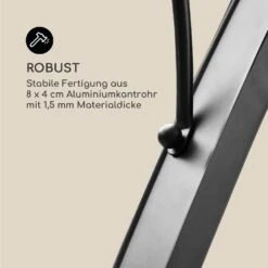 Palazzo Pavillon 4x3m Faltdach Polyester Aluminium Schwarz / Grau -Klarstein Verkaufs 10032577 de 0004 logo