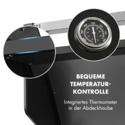 Highgrade 4 IB Gasgrill 6 Brenner 19,8 KW 71x46cm Grill Edelstahl -Klarstein Verkaufs 10032580 de 0007 logo