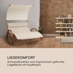 Mauritius Schwingliege Mit Dach ComfortMesh 180kg Max.wetterfest Creme 4 Mauritius Schwingliege Mit Dach ComfortMesh 180kg Max.wetterfest Creme -Klarstein Verkaufs 10032587 de 0005 logo