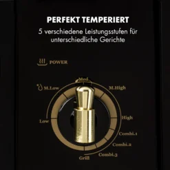 Victoria 20 Einbau-Mikrowelle, 20 L, 800 W, Grill: 1000 W, Schwarz 4 Victoria 20 Einbau-Mikrowelle, 20 L, 800 W, Grill: 1000 W, Schwarz -Klarstein Verkaufs 10032591 de 0005 logo