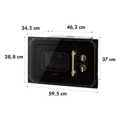 Victoria 20 Einbau-Mikrowelle, 20 L, 800 W, Grill: 1000 W, Schwarz 9 Victoria 20 Einbau-Mikrowelle, 20 L, 800 W, Grill: 1000 W, Schwarz -Klarstein Verkaufs 10032591 yy 0010 logo