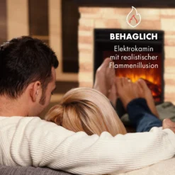 Kaprun Elektrischer Kamin 1800W Steindekor Polystone Fernbedienung -Klarstein Verkaufs 10032596 de 0003 logo