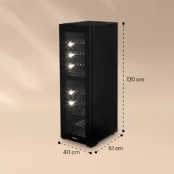 Shiraz 39 Duo Weinkühlschrank 2 Zonen 105l 39 Flaschen -Klarstein Verkaufs 10032661 yy 0007 logo