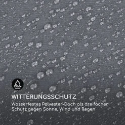 Pantheon Roof Ersatzdach 3 X 2,6 M Grau 2 Pantheon Roof Ersatzdach 3 X 2,6 M Grau -Klarstein Verkaufs 10032665 de 0003 logo