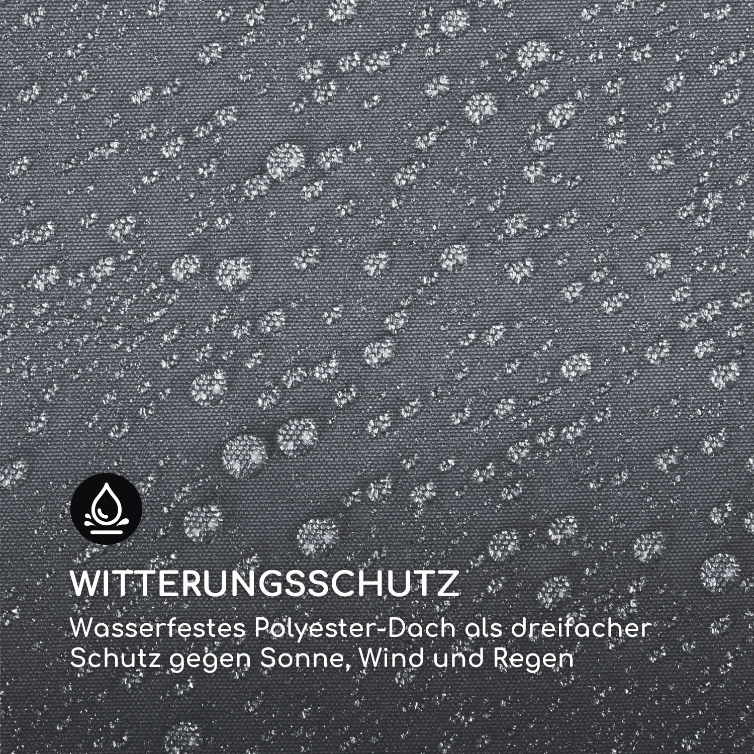 Pantheon Roof Ersatzdach 3 x 2,6 m Grau Pantheon Roof Ersatzdach 3 X 2,6 M Grau -Klarstein Verkaufs 10032665 de 0003 logo