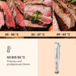 Quickstick Sous Vide Garer Thermostat: 50-95 °C Für 20 L Edelstahl -Klarstein Verkaufs 10032670 de 0003 logo