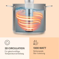 Quickstick Sous Vide Garer Thermostat: 50-95 °C Für 20 L Edelstahl -Klarstein Verkaufs 10032670 de 0005 logo