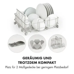 Amazonia Mini Geschirrspülmaschine 6 Programme LED-Display 2 Amazonia Mini Geschirrspülmaschine 6 Programme LED-Display -Klarstein Verkaufs 10032678 de 0003 logo