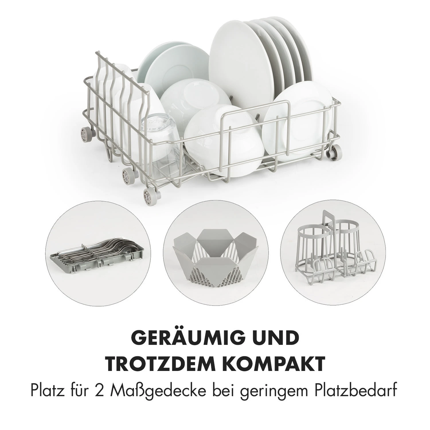 Amazonia Mini Geschirrspülmaschine 6 Programme LED-Display Amazonia Mini Geschirrspülmaschine 6 Programme LED-Display -Klarstein Verkaufs 10032678 de 0003 logo