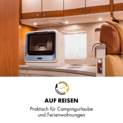 Amazonia Mini Geschirrspülmaschine 6 Programme LED-Display 8 Amazonia Mini Geschirrspülmaschine 6 Programme LED-Display -Klarstein Verkaufs 10032678 de 0009 logo