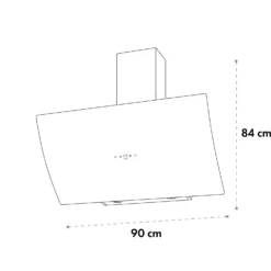 Annabelle 60 Dunstabzugshaube Glas 595 M³/h Touch-Armatur Weiß 8 Annabelle 60 Dunstabzugshaube Glas 595 M³/h Touch-Armatur Weiß -Klarstein Verkaufs 10032684 yy 0009 logo