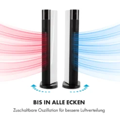 Hightower Heat Deluxe Heizlüfter Ventilator 2200W Thermostat 35°C 6 Hightower Heat Deluxe Heizlüfter Ventilator 2200W Thermostat 35°C -Klarstein Verkaufs 10032777 de 0007 logo